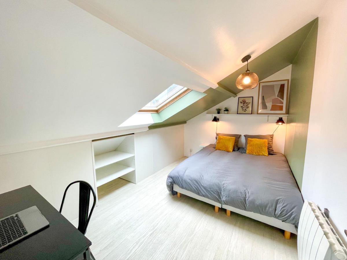 Superbe Appartement-Sauna-Cinema-Parking-Gare Amiens Exterior foto
